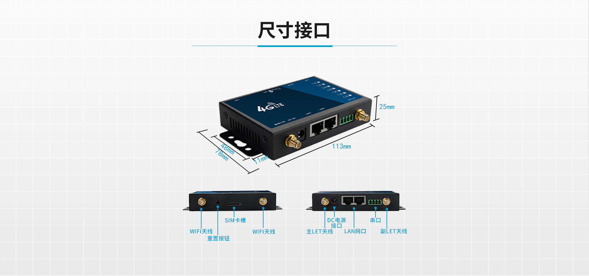 4G无线路由器