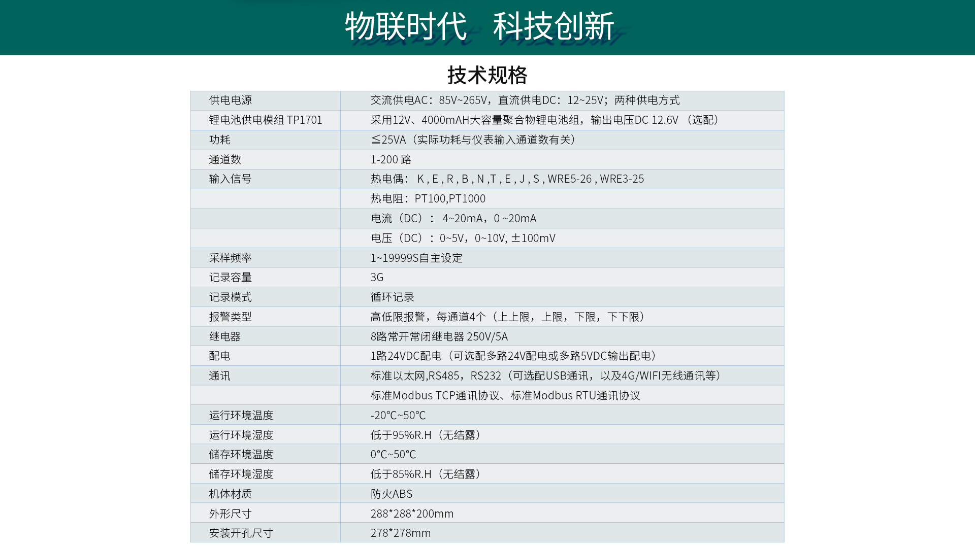 无纸记录仪