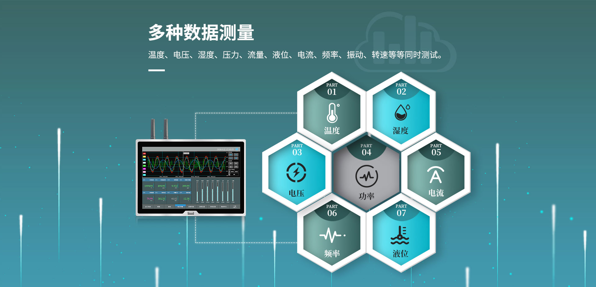 TP1100无线数据记录仪