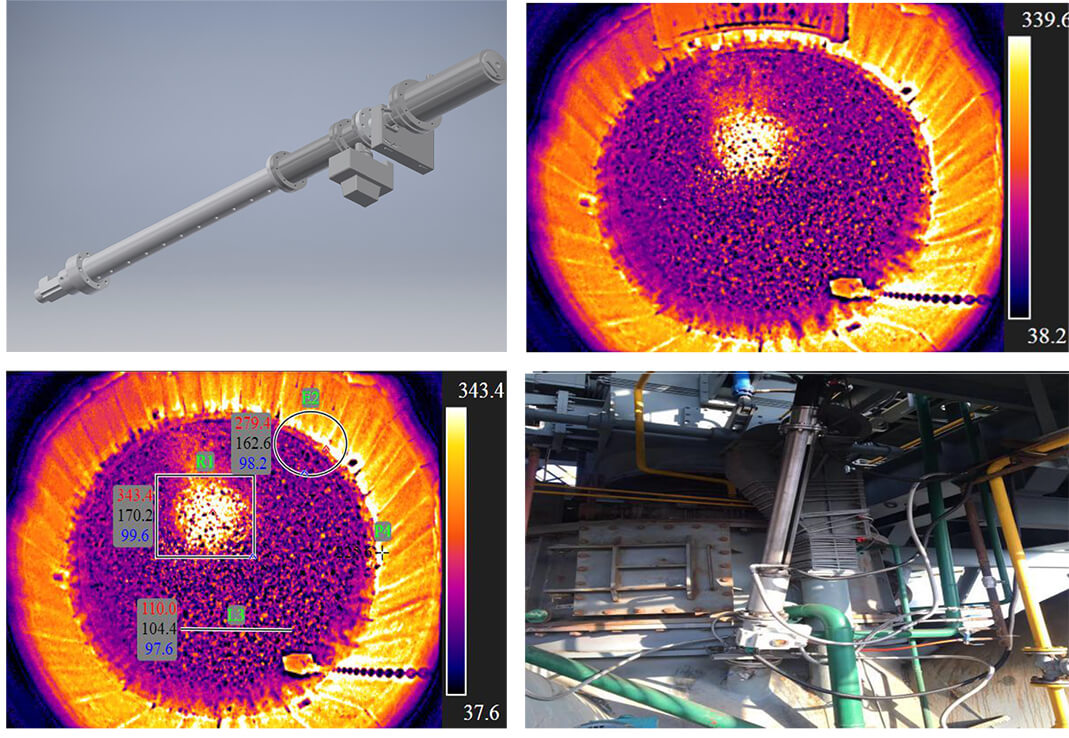 高炉炉顶热成像系统解决方案