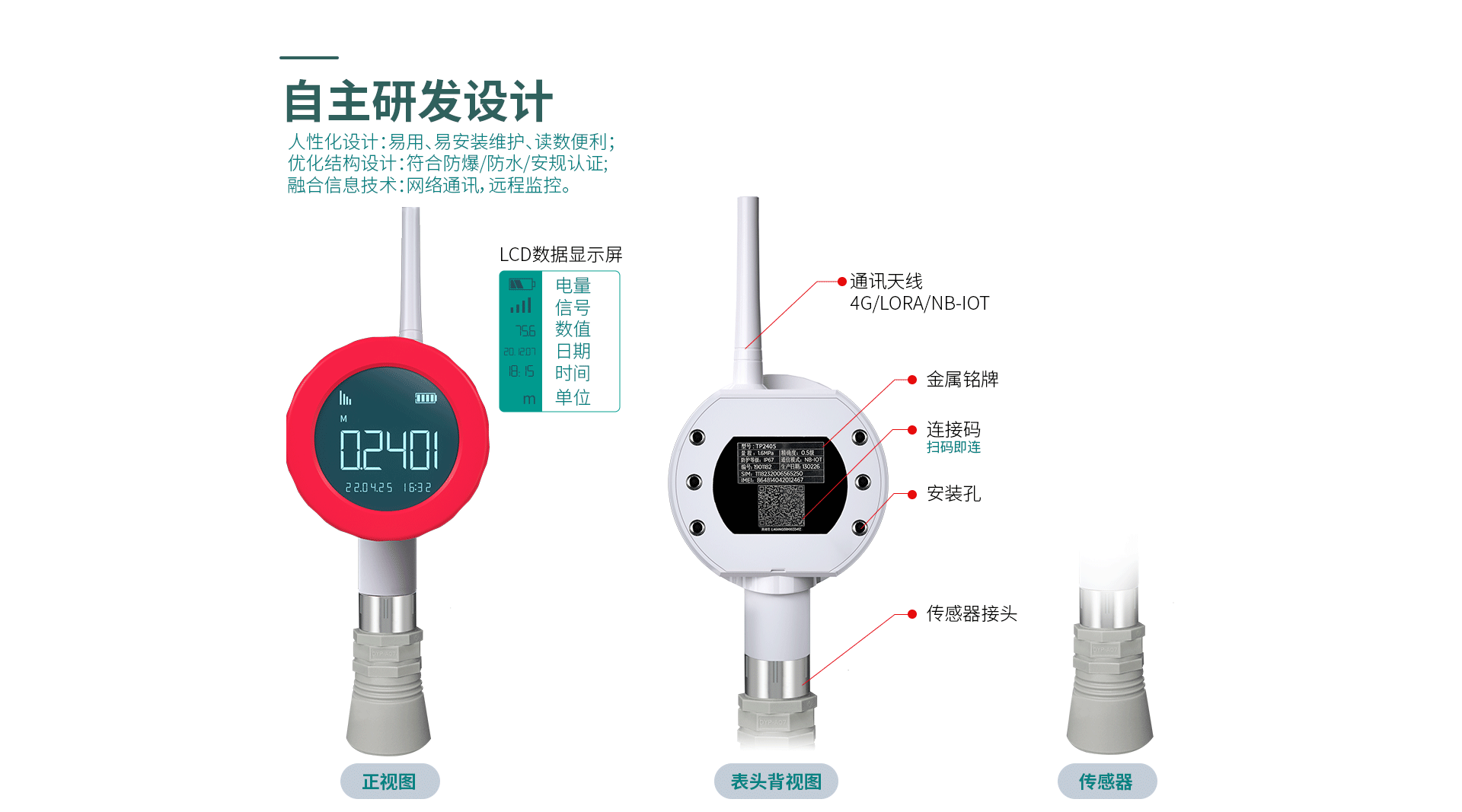 无线超声波液位表