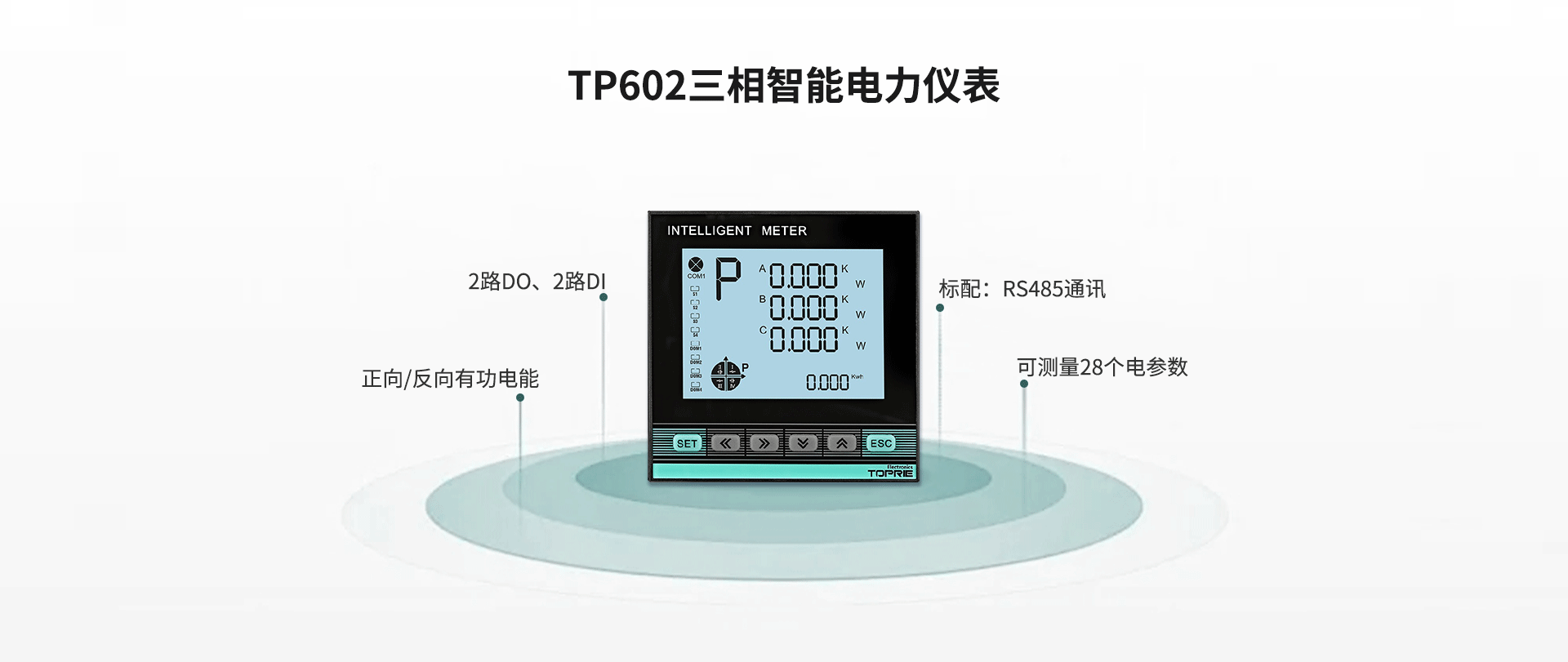 三相智能电力仪表